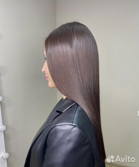 Кератиновое выпрямление