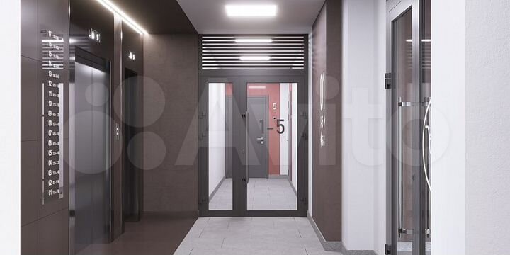 1-к. квартира, 42,5 м², 13/18 эт.