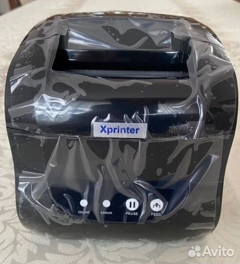 Термопринтер этикеток xprinter, мини принтер
