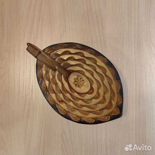 Ваза Дракон деревянная