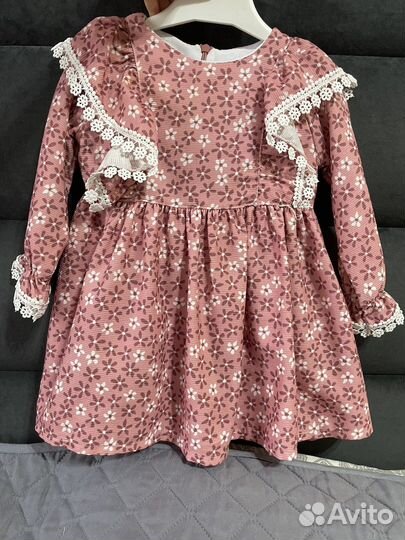 Платье для девочки 9-12мес