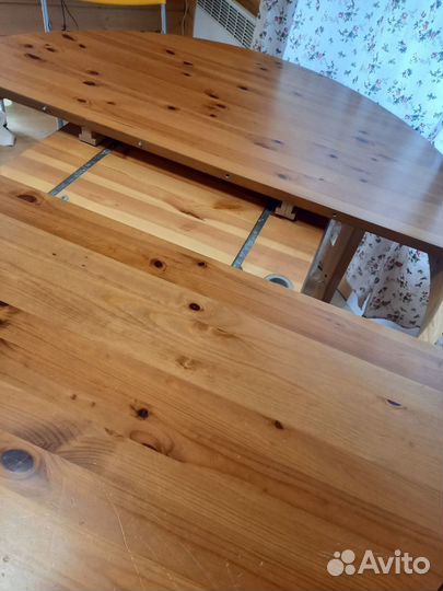 Стол круглый раздвижной IKEA