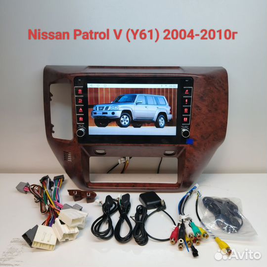 Магнитола штатная Nissan Patrol V (Y61) 2004-2010