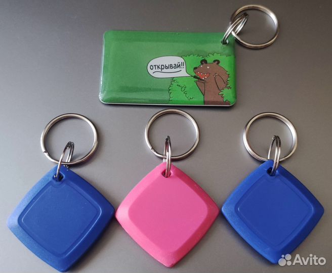 Ключи от домофона на месте проживания Заказчика