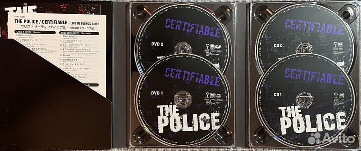 The Police-Certifiable Japan 2DVD+2SHM-CD Boxset