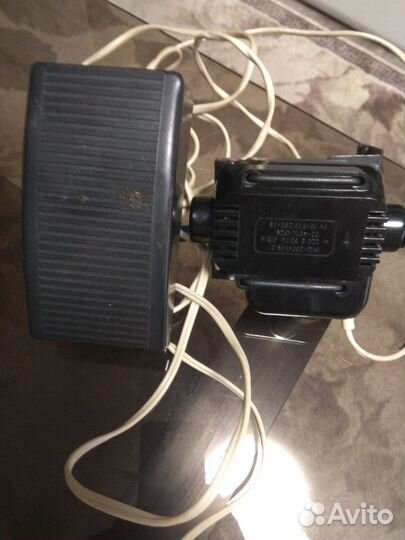 Электропривод с педалью для швейной машины