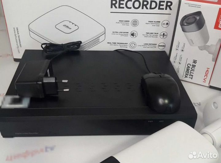 Видеонаблюдение Dahua 11 камер