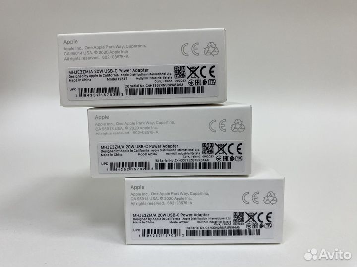 Сзу Блок питания Apple mhje3ZM/A 20W USB-C