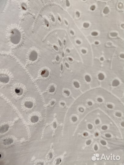 Платье белое летнее хб