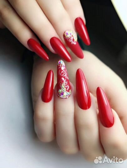 Маникюр, гель лак, наращивание, коррекция