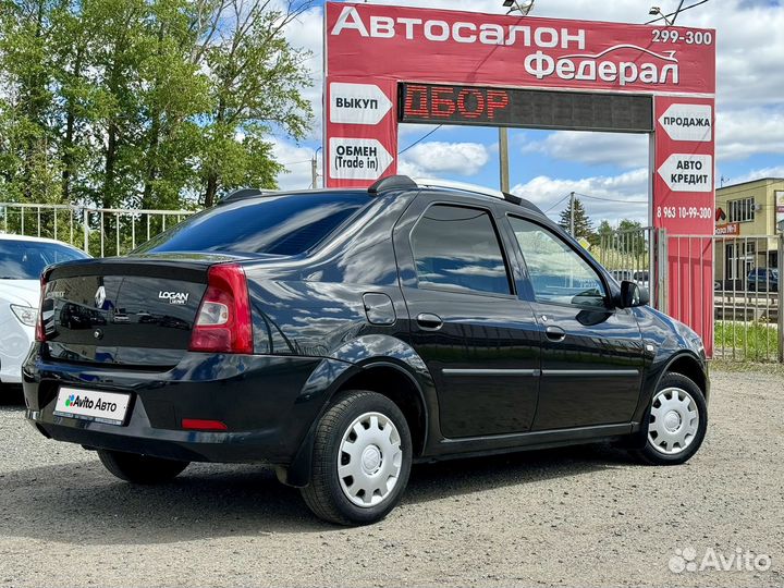 Renault Logan 1.6 МТ, 2013, 160 000 км