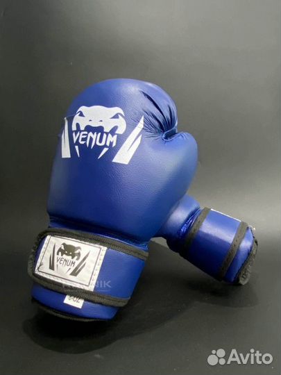 Боксерские перчатки Venum DX Blue