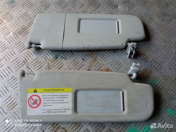 Солнцезащитный козырек Volkswagen Polo седан