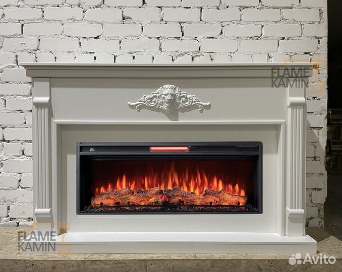 Электрокамины, готовые каминокомплекты, камины