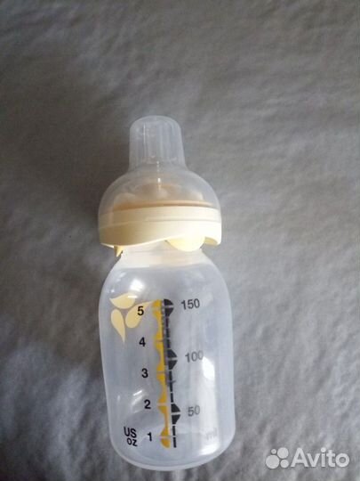Medela бутылочка с смартсоской Calma. Новая