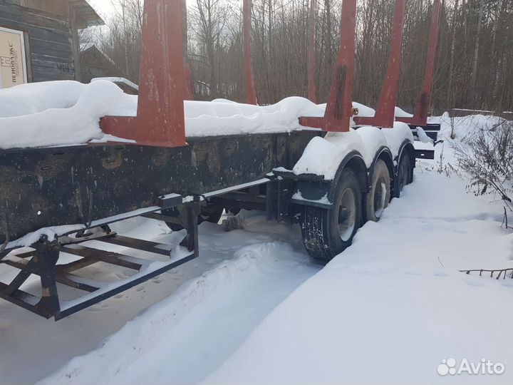 Полуприцеп бортовой МАЗ 9758-030, 2002