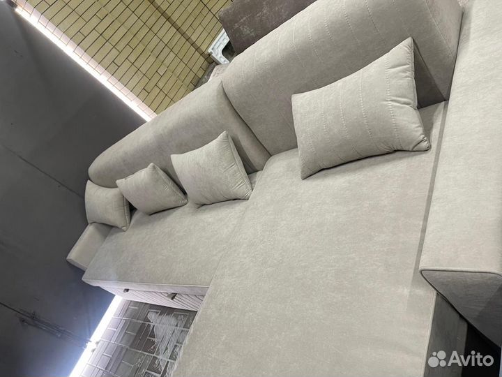 Диван Модерн с оттоманкой