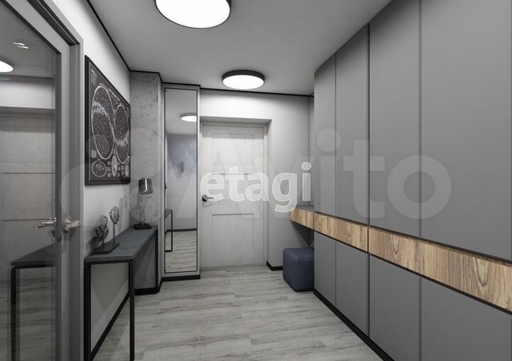 2-к. квартира, 59,8 м², 11/12 эт.