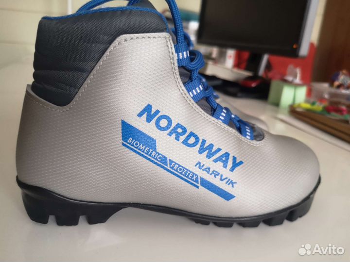 Лыжные ботинки Nordway narvik 32-34 с крепл. NNN