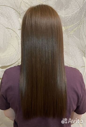 Кератиновое выпрямление