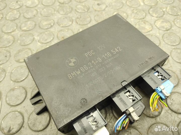 Блок парктроника Bmw X3 E83 LCI N52B25A 2.5 2007