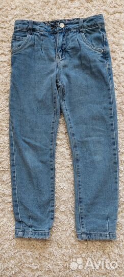 Джинсы утеплённые для девочки 116 и 122