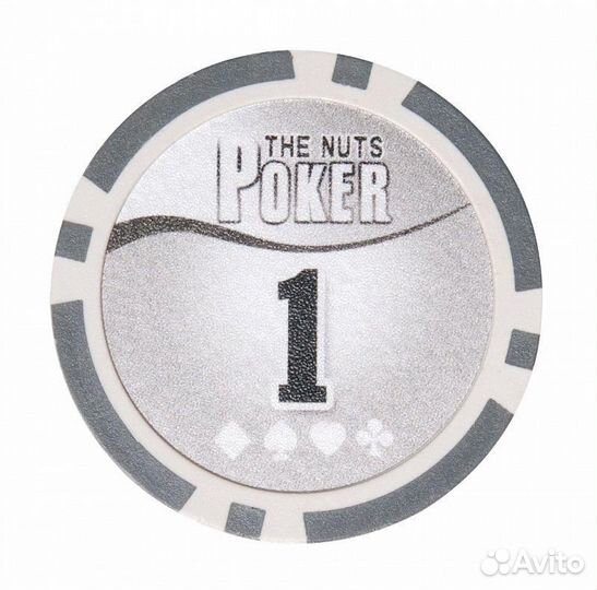 Набор для покера nuts на 100 фишек 61675