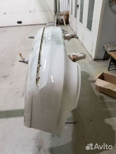 Бампер задний Polo sedan рейсталинг