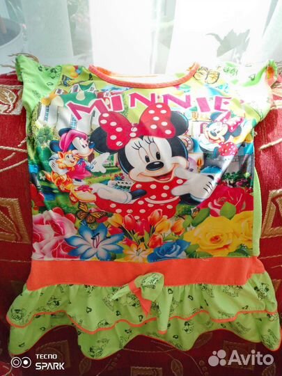 Платье для девочки за три платьея