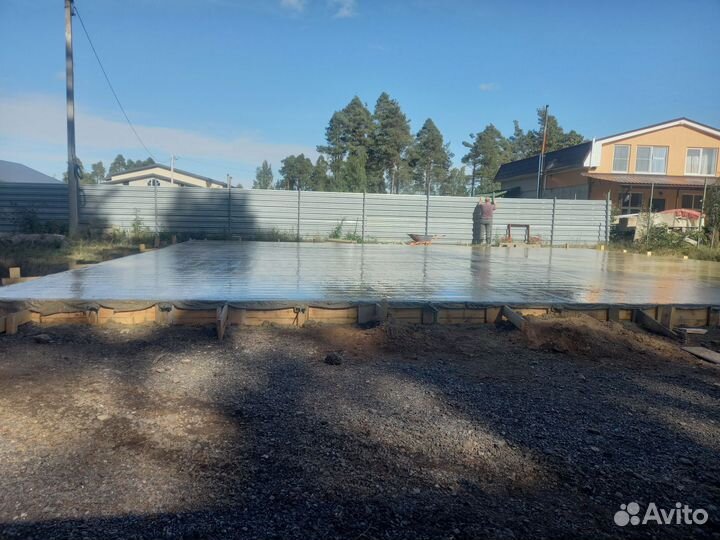 Фундамент плита