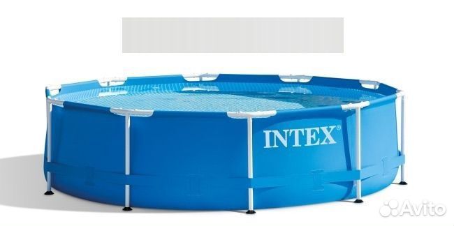Каркасный бассейн Metal Frame Set, круглый