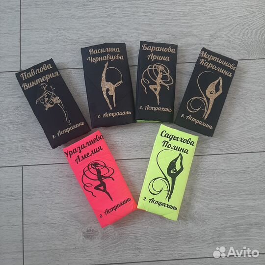 Флешница, сумка для флешек, подарок для гимнастки