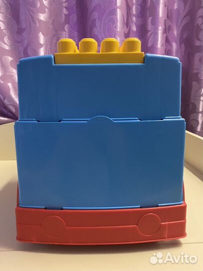 Mega bloks Томас большой паровоз и большой куб