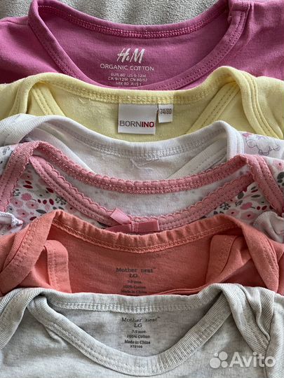 Боди для девочки 74