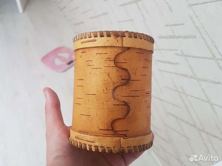 Сахарница из бересты