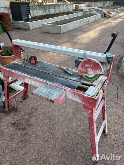 Плиткорез электрический водяной elitech