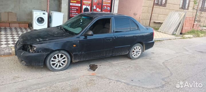 Капот hyundai accent