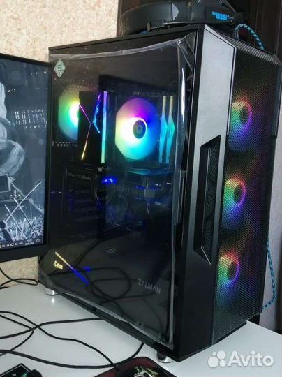 4 Вентилятора для корпуса RGB