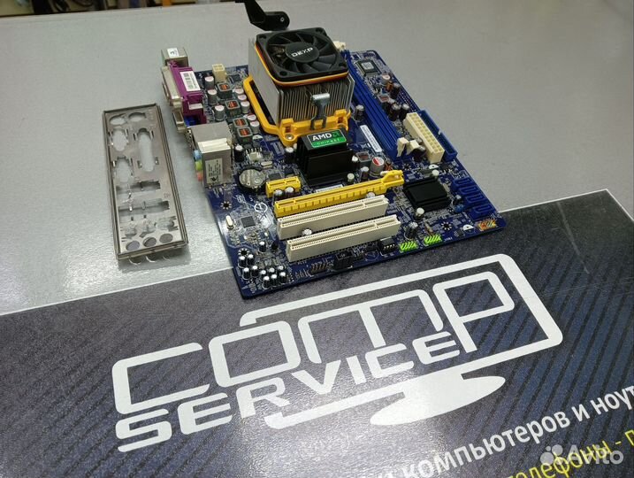 Материнская плата ам3 + Athlon X3