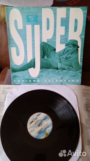 2 LP Adriano Celentano – Super Best, Clan, 1992