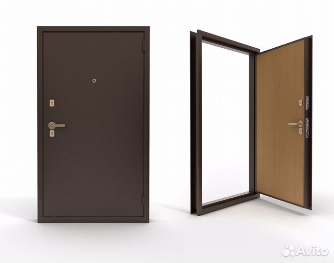 Металлическая дверь 1000*2000 мм