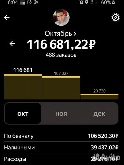 Работа водителем на личном авто