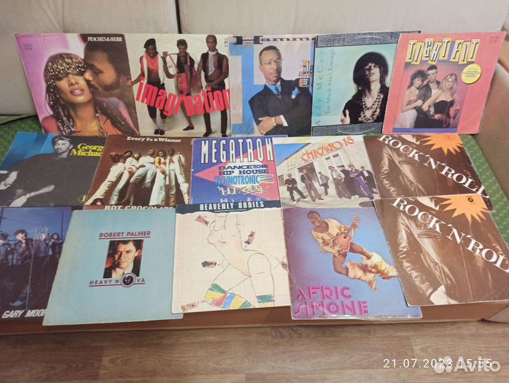 Пластинки зарубежные исполнители