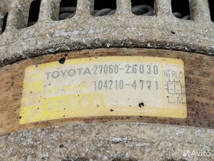 Генератор для Toyota Rav4 3 2706026030