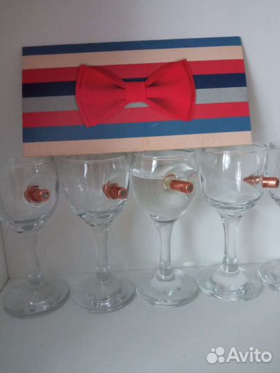 Непробиваемая рюмка с пулей