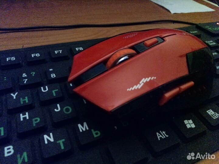 Игровая мышь компьютерная бесшумная