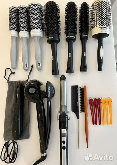 Расчески д/волос, зажимы, утюжок, плойка