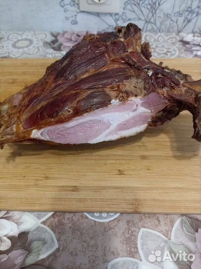 Баранина горячего копчения, халяль