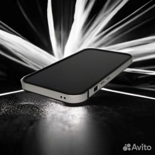 Чехол бампер iPhone серый