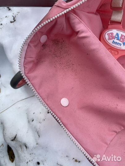 Коляска для кукол для двойни baby born